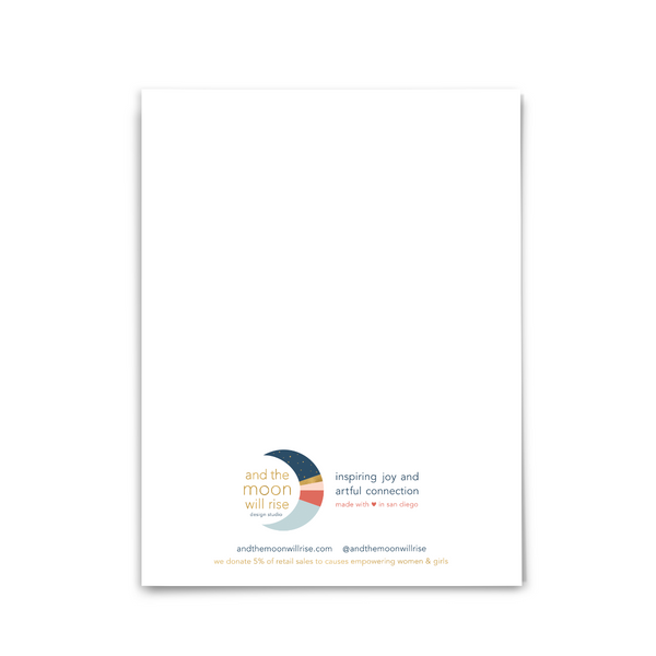 You are unrepeatable: greeting card