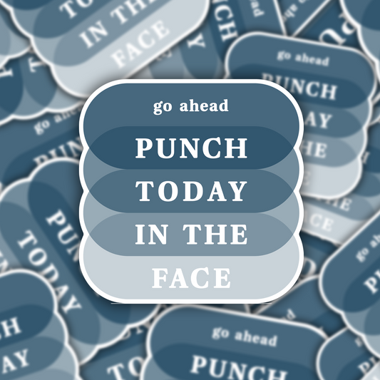 Punch today in the face: magnet