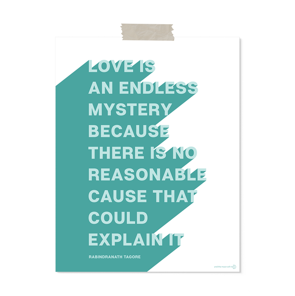 Endless mystery: art print