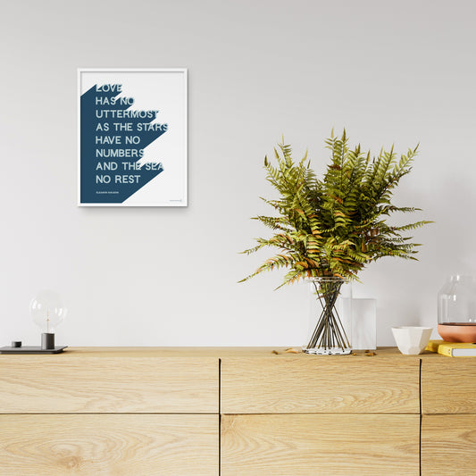 No uttermost: art print