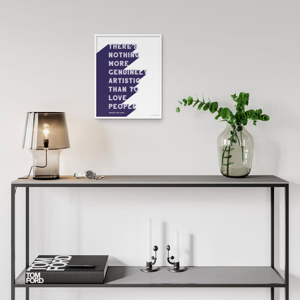 Genuinely artistic: art print