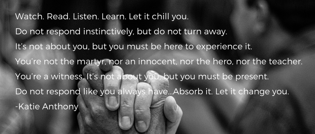 Stepping into, not moving on
