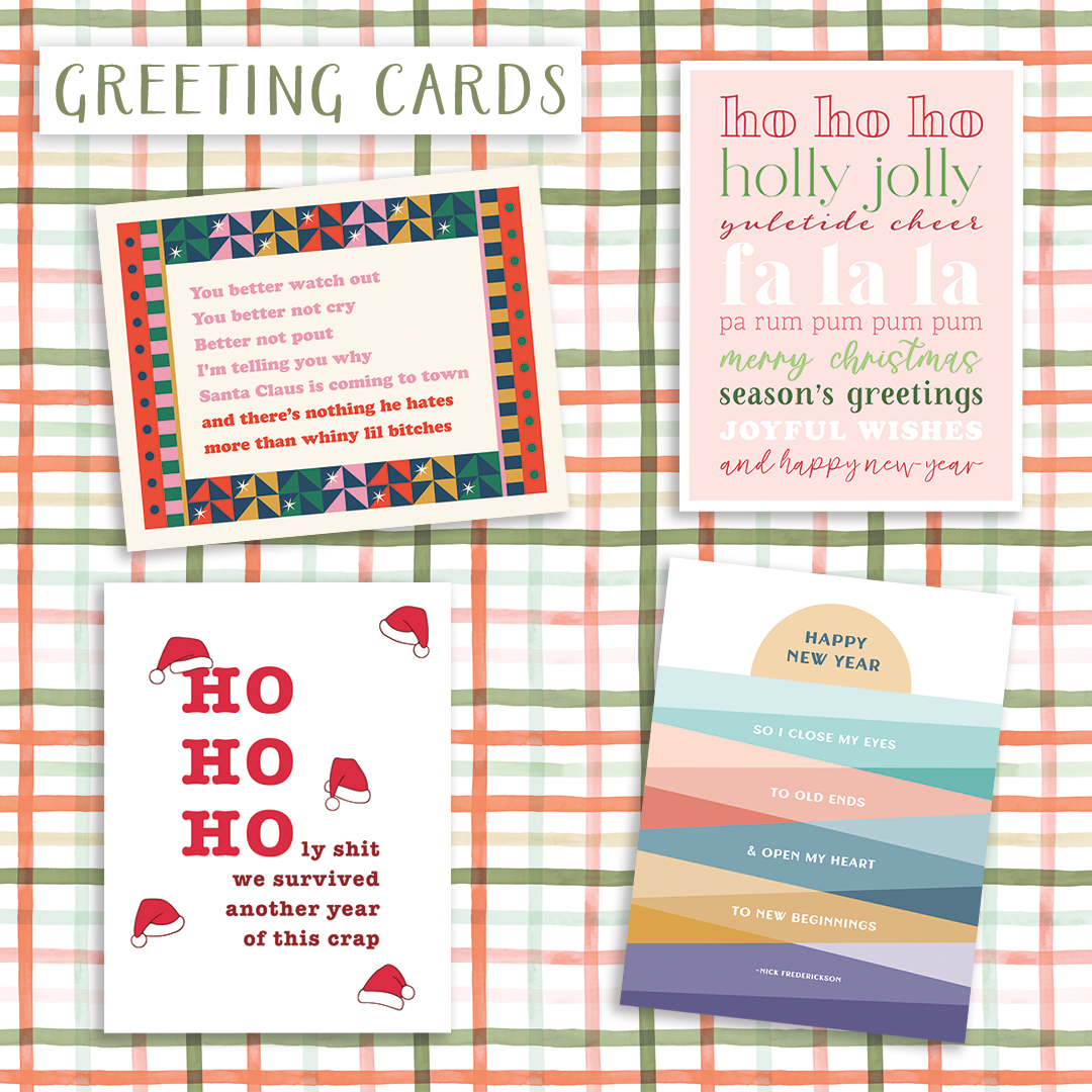 HOLIDAY: Individual cards