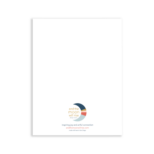 No uttermost: greeting card