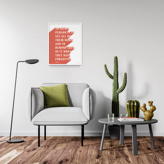 See their magic: art print